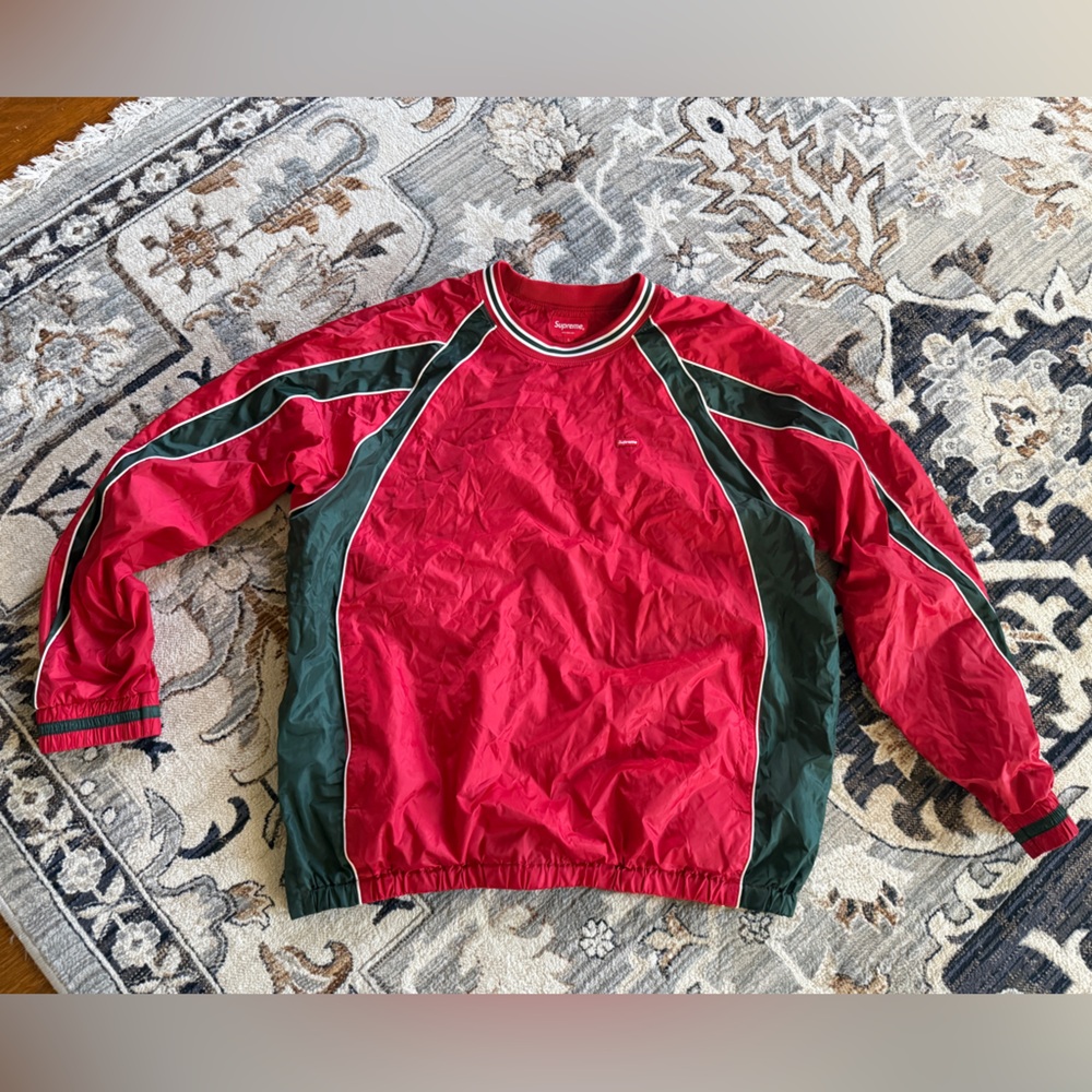 Supreme Piping Warm Up Pullover FW19